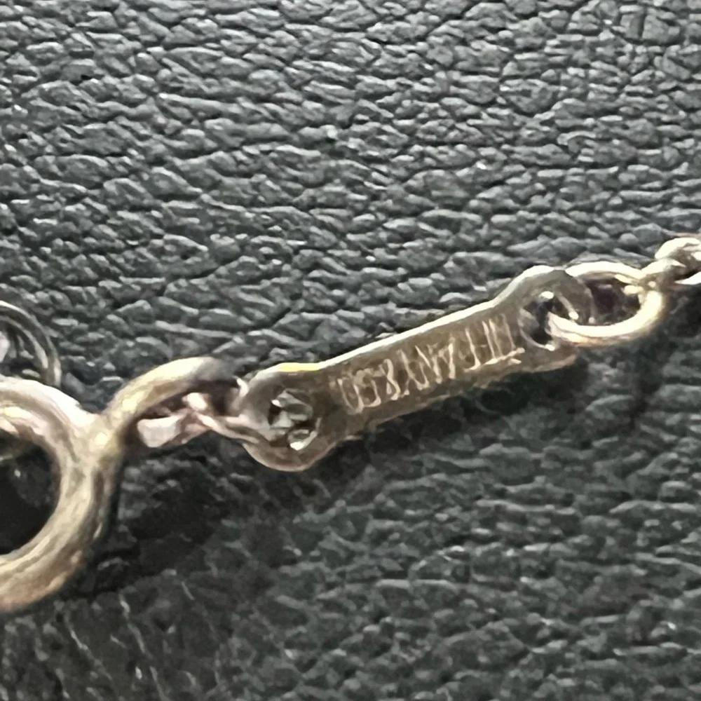 Tiffany & Co. Elsa Peretti Silver Open Heart Necklace